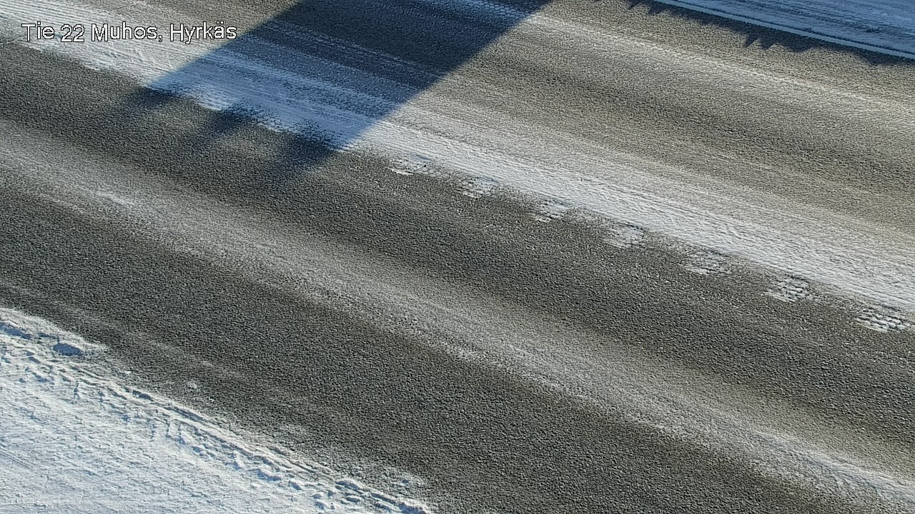 Weather Camera Image Road 22 Muhos, Hyrkäs, Muhos, Pohjois-Pohjanmaa