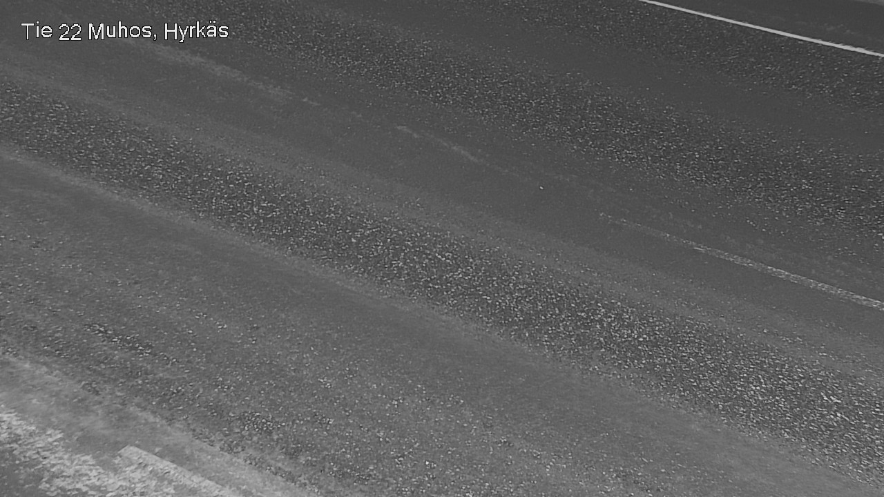 Weather Camera Image Road 22 Muhos, Hyrkäs, Muhos, Pohjois-Pohjanmaa