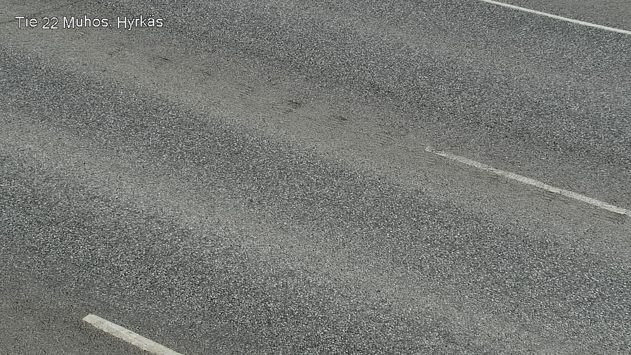 Weather Camera Image Road 22 Muhos, Hyrkäs, Muhos, Pohjois-Pohjanmaa