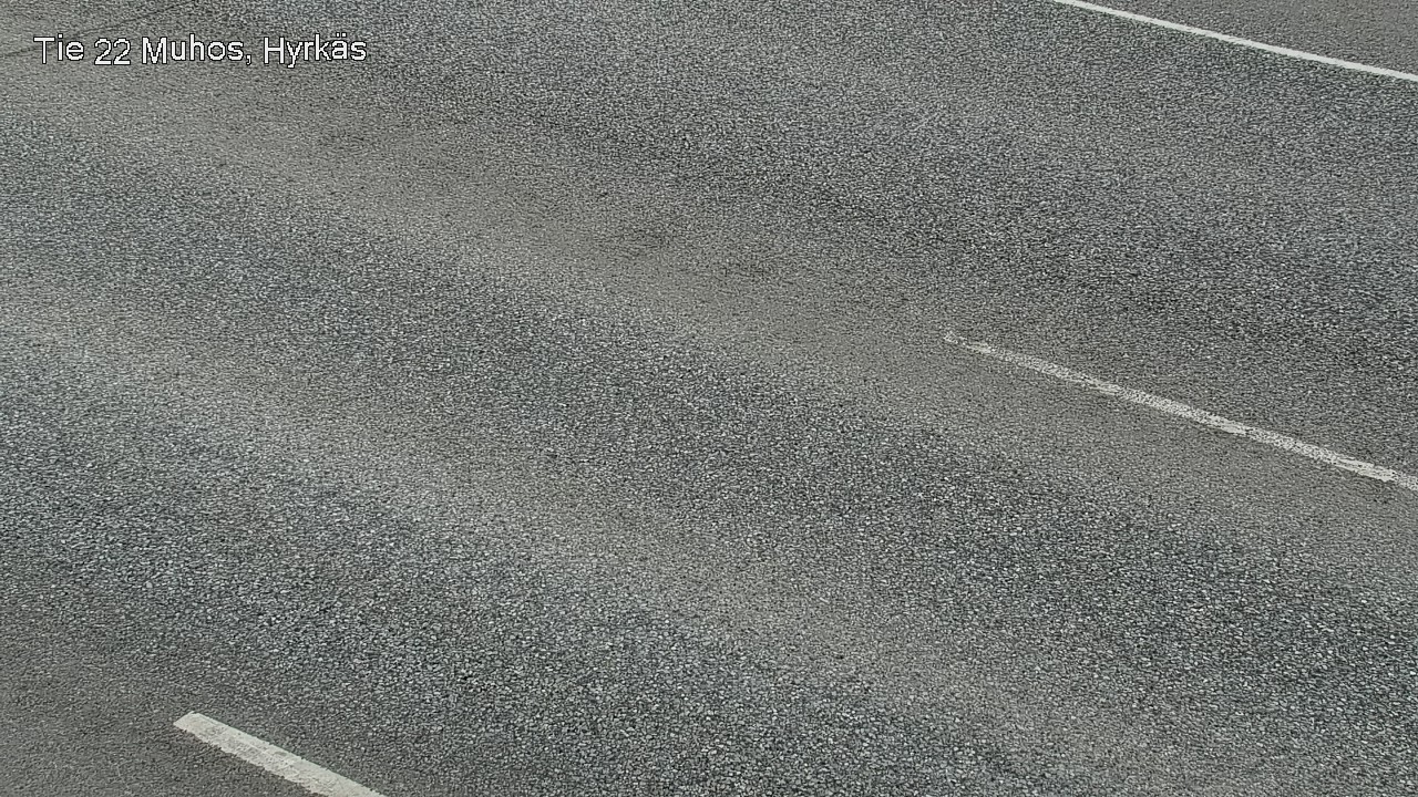 Weather Camera Image Road 22 Muhos, Hyrkäs, Muhos, Pohjois-Pohjanmaa