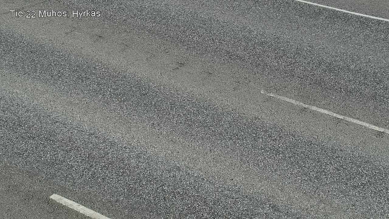 Weather Camera Image Road 22 Muhos, Hyrkäs, Muhos, Pohjois-Pohjanmaa