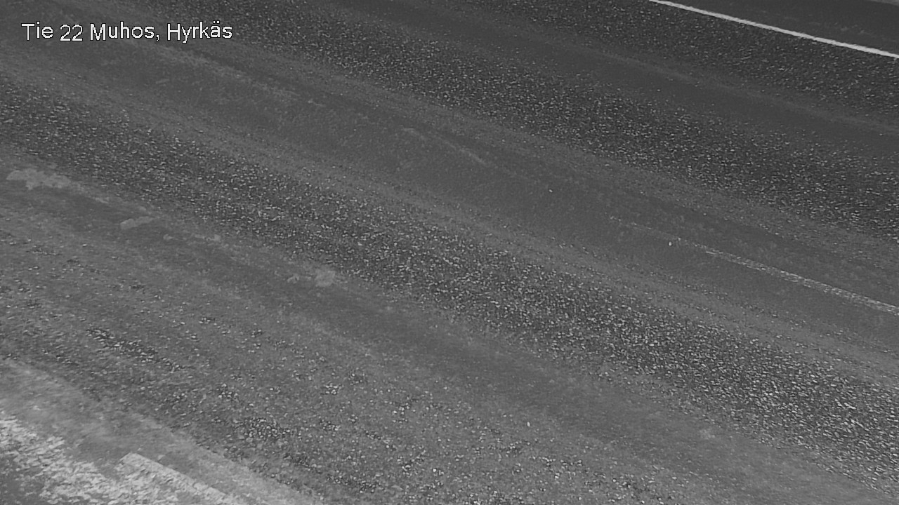 Weather Camera Image Road 22 Muhos, Hyrkäs, Muhos, Pohjois-Pohjanmaa