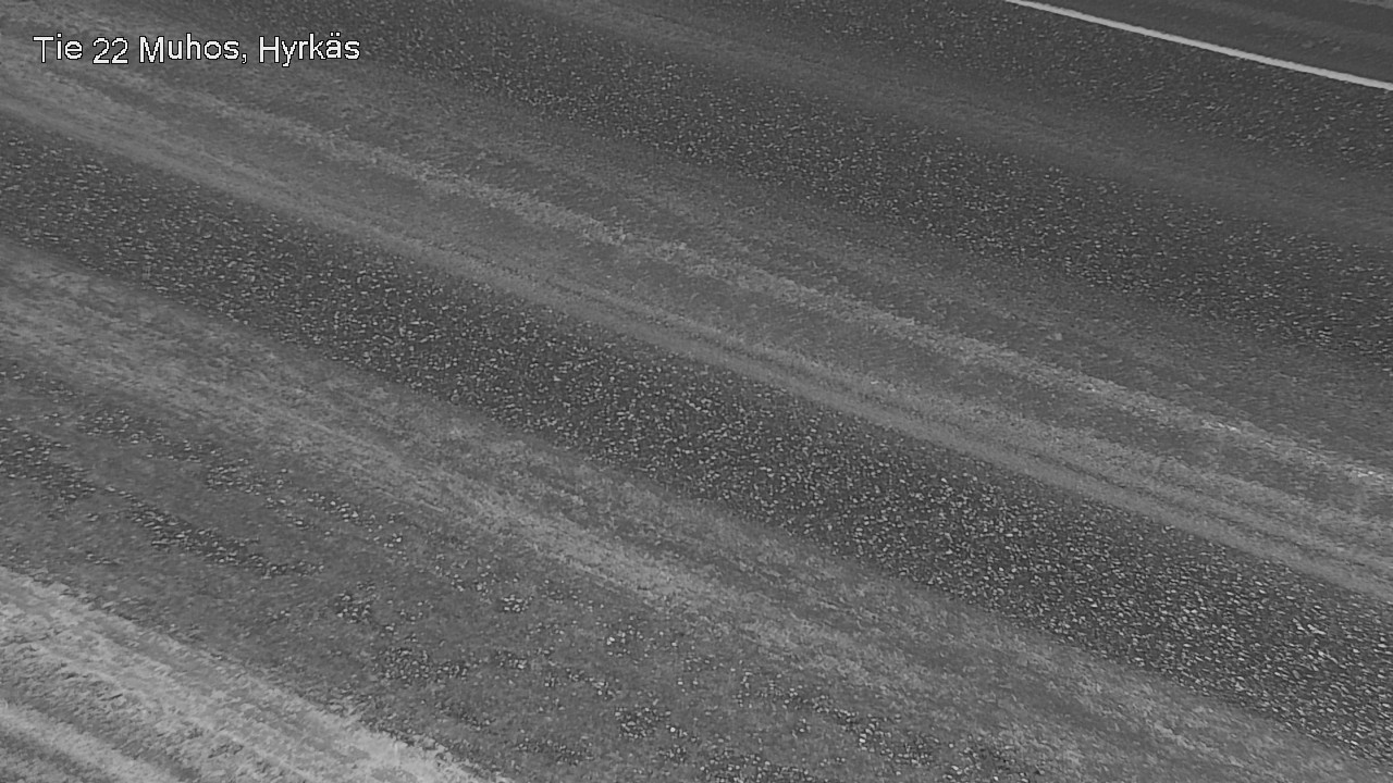 Weather Camera Image Road 22 Muhos, Hyrkäs, Muhos, Pohjois-Pohjanmaa