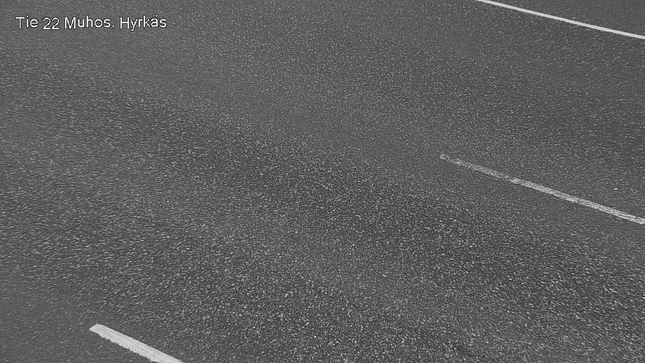 Weather Camera Image Road 22 Muhos, Hyrkäs, Muhos, Pohjois-Pohjanmaa