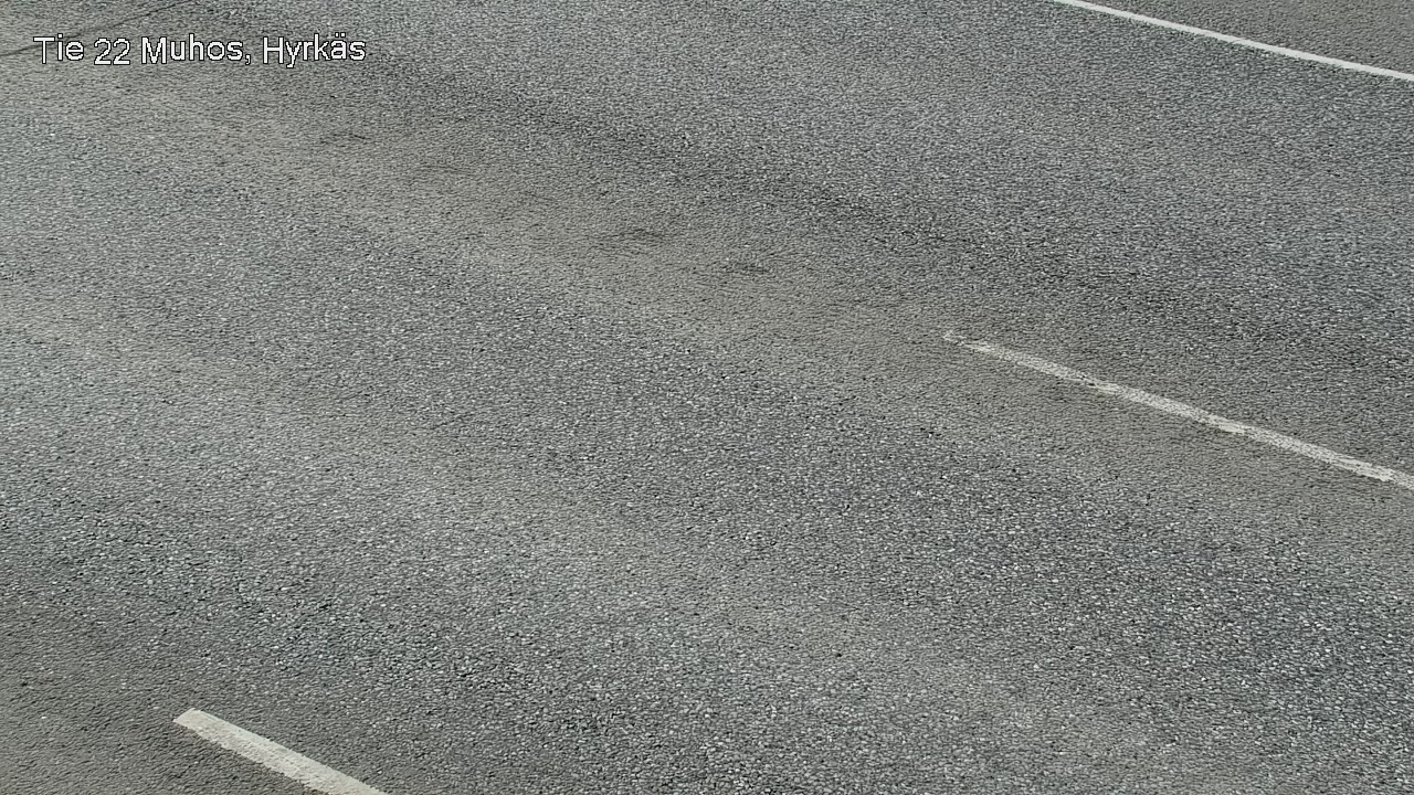 Weather Camera Image Road 22 Muhos, Hyrkäs, Muhos, Pohjois-Pohjanmaa