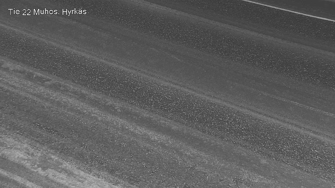 Weather Camera Image Road 22 Muhos, Hyrkäs, Muhos, Pohjois-Pohjanmaa