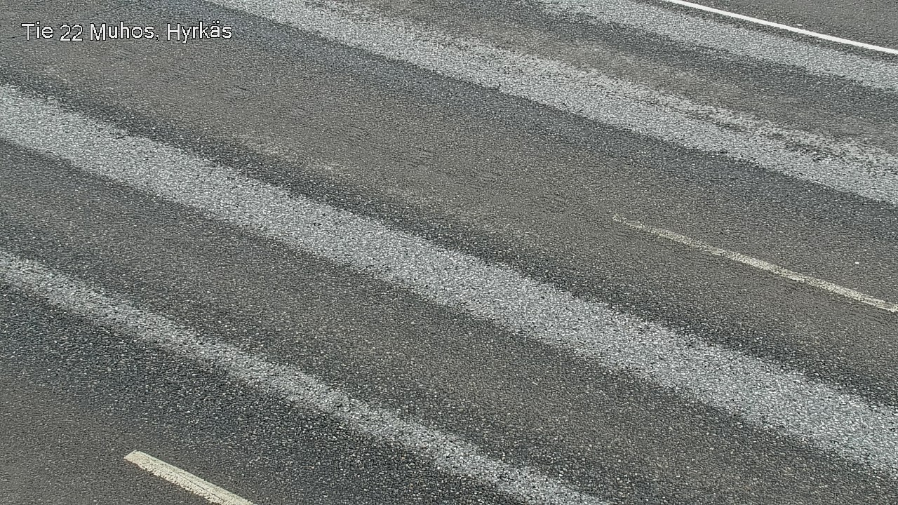 Weather Camera Image Road 22 Muhos, Hyrkäs, Muhos, Pohjois-Pohjanmaa
