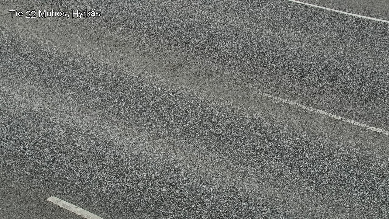 Weather Camera Image Road 22 Muhos, Hyrkäs, Muhos, Pohjois-Pohjanmaa