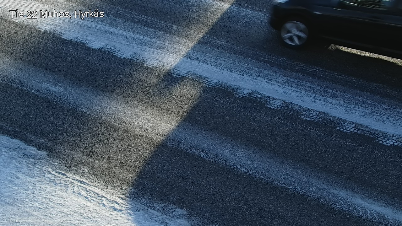 Weather Camera Image Road 22 Muhos, Hyrkäs, Muhos, Pohjois-Pohjanmaa