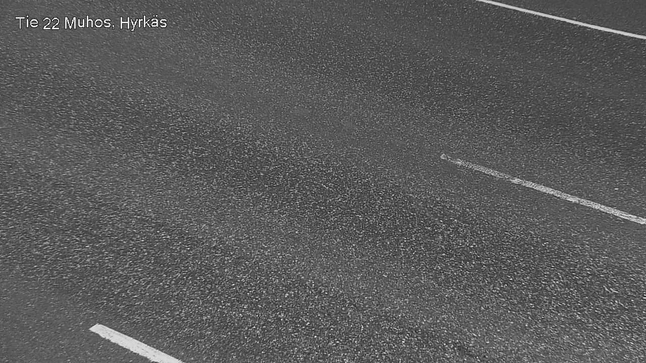 Weather Camera Image Road 22 Muhos, Hyrkäs, Muhos, Pohjois-Pohjanmaa