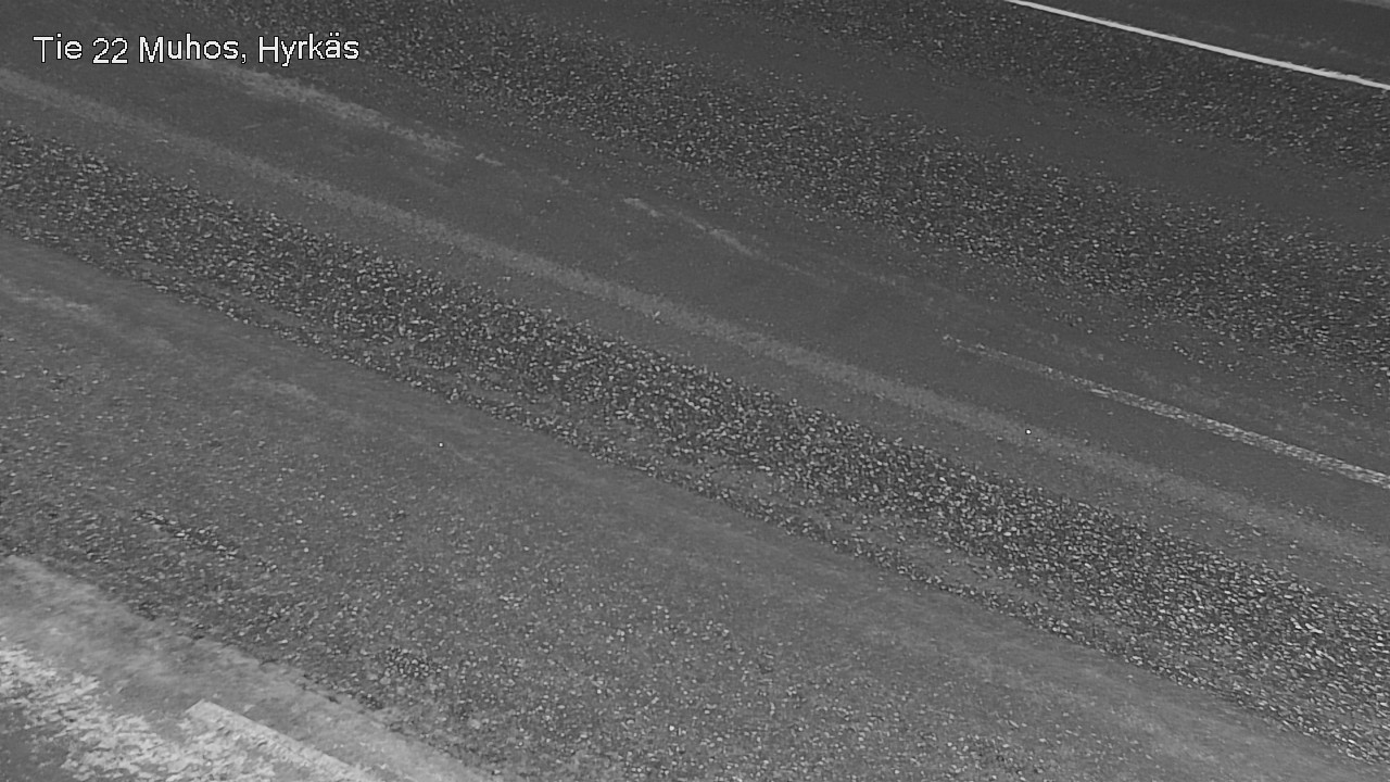 Weather Camera Image Road 22 Muhos, Hyrkäs, Muhos, Pohjois-Pohjanmaa