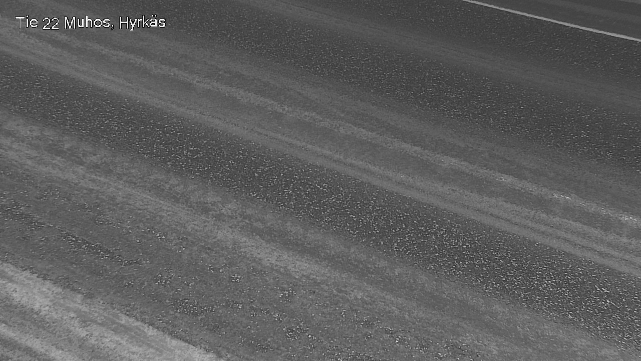 Weather Camera Image Road 22 Muhos, Hyrkäs, Muhos, Pohjois-Pohjanmaa