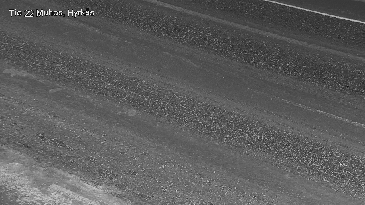 Weather Camera Image Road 22 Muhos, Hyrkäs, Muhos, Pohjois-Pohjanmaa
