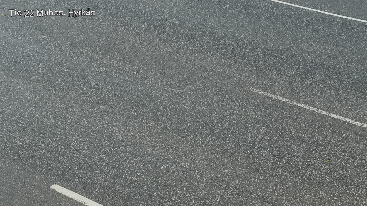 Weather Camera Image Road 22 Muhos, Hyrkäs, Muhos, Pohjois-Pohjanmaa
