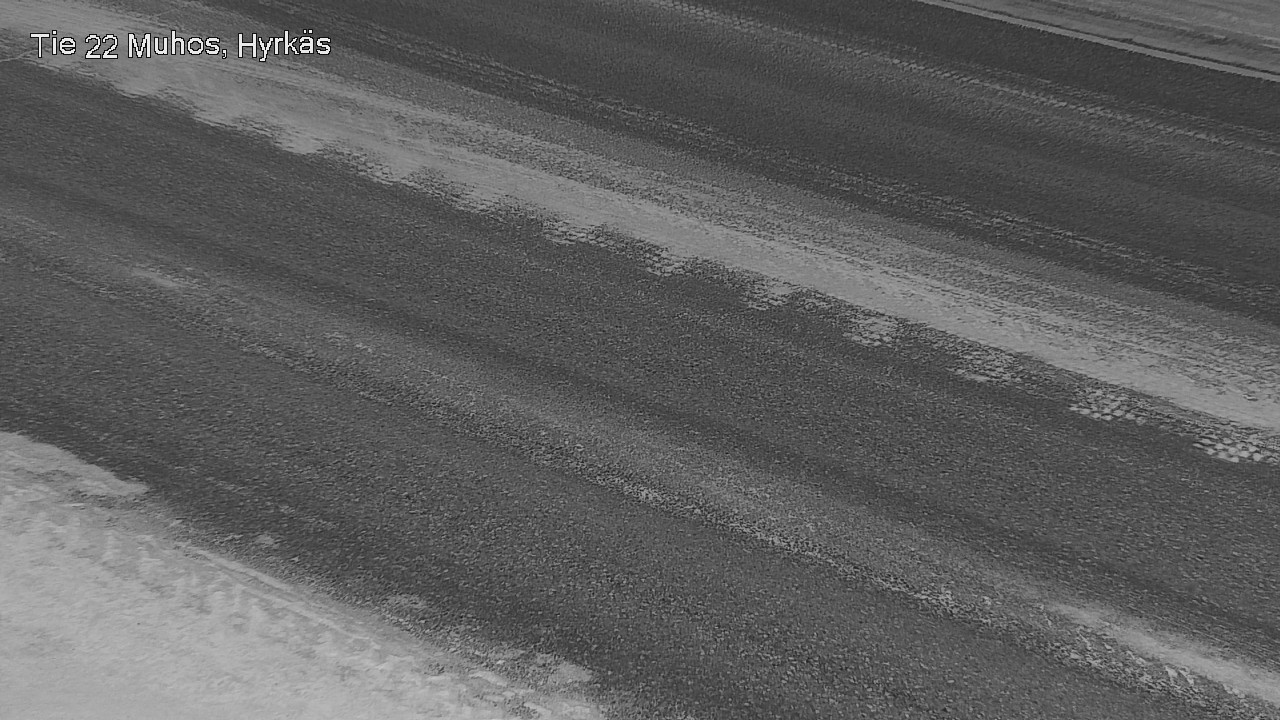 Weather Camera Image Road 22 Muhos, Hyrkäs, Muhos, Pohjois-Pohjanmaa