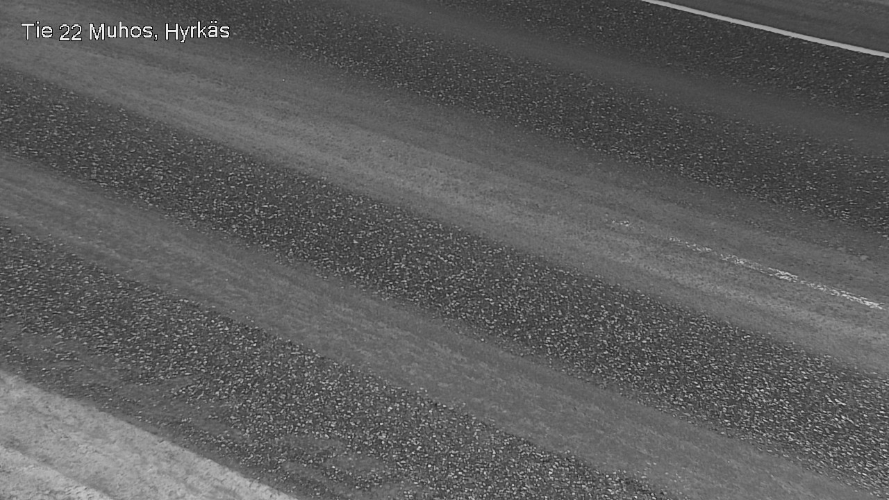Weather Camera Image Väg 22 Muhos, Hyrkäs, Muhos, Pohjois-Pohjanmaa