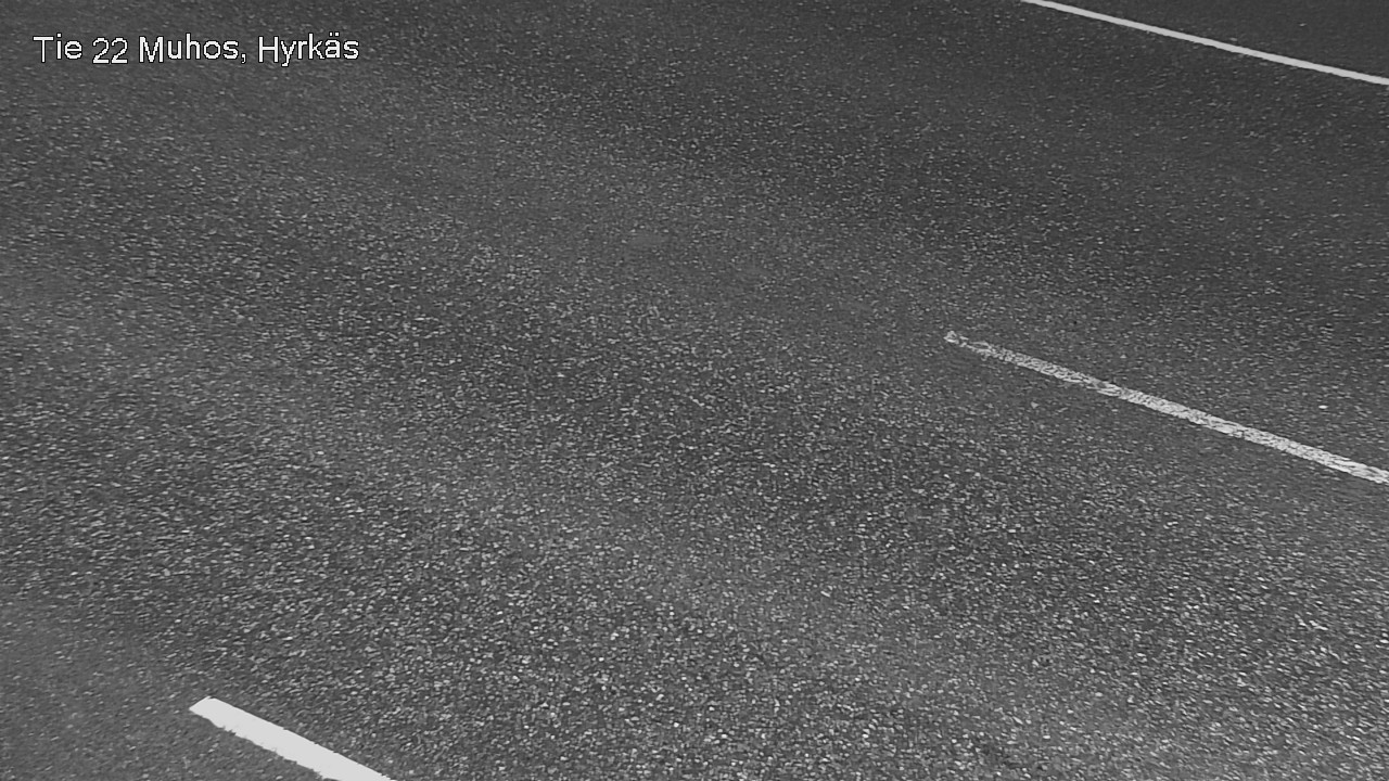 Weather Camera Image Road 22 Muhos, Hyrkäs, Muhos, Pohjois-Pohjanmaa