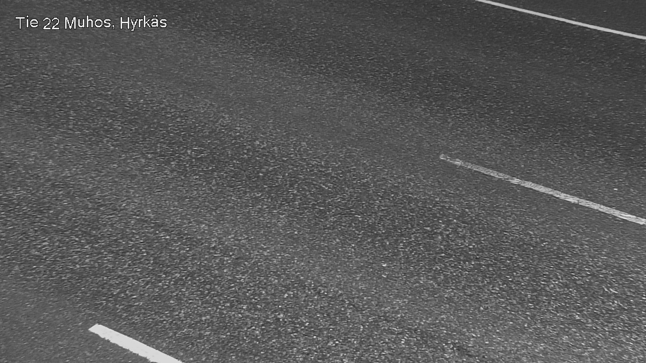Weather Camera Image Road 22 Muhos, Hyrkäs, Muhos, Pohjois-Pohjanmaa