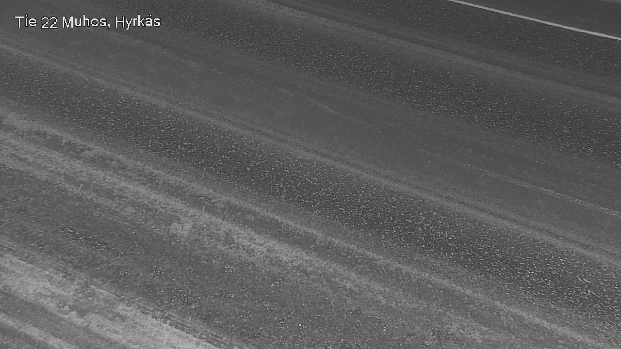 Weather Camera Image Road 22 Muhos, Hyrkäs, Muhos, Pohjois-Pohjanmaa