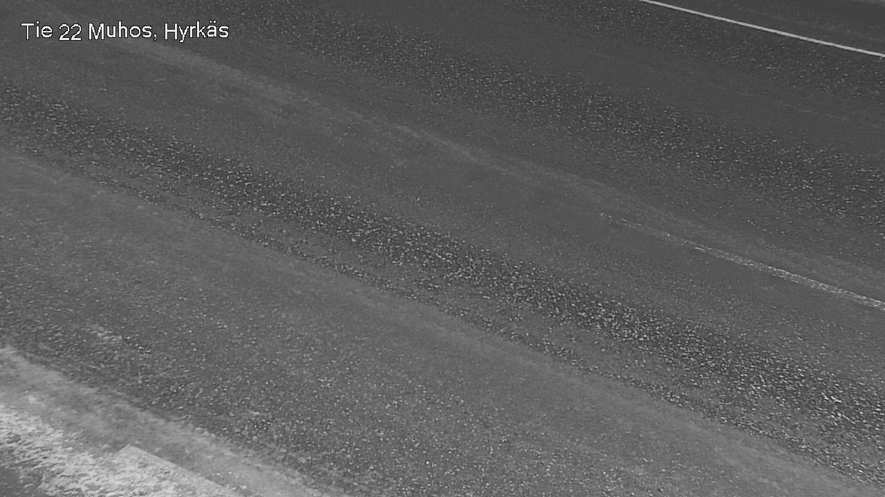 Weather Camera Image Road 22 Muhos, Hyrkäs, Muhos, Pohjois-Pohjanmaa