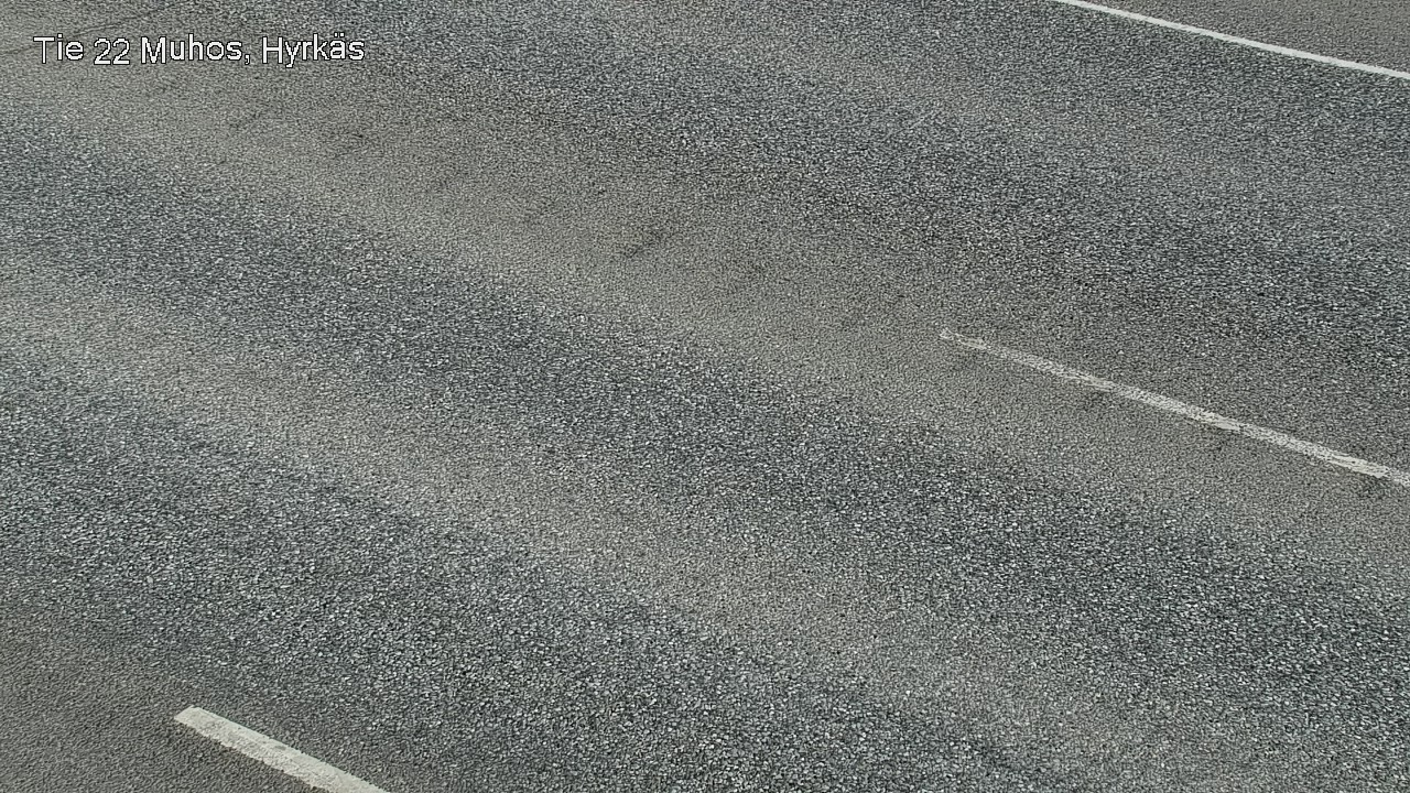 Weather Camera Image Road 22 Muhos, Hyrkäs, Muhos, Pohjois-Pohjanmaa