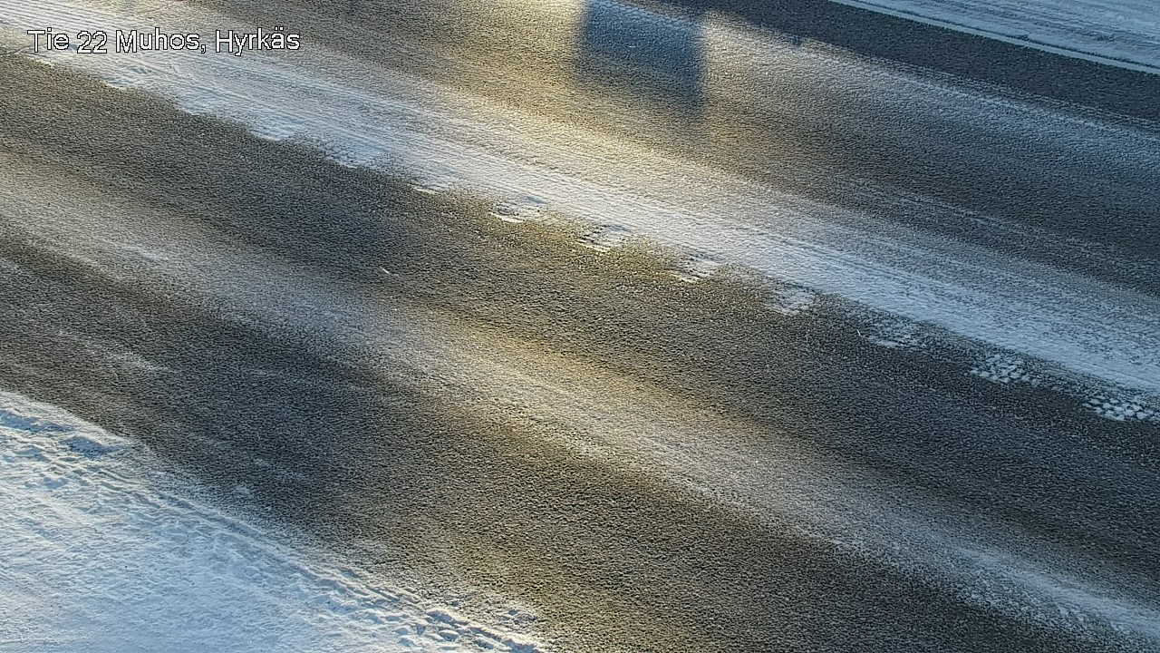 Weather Camera Image Road 22 Muhos, Hyrkäs, Muhos, Pohjois-Pohjanmaa