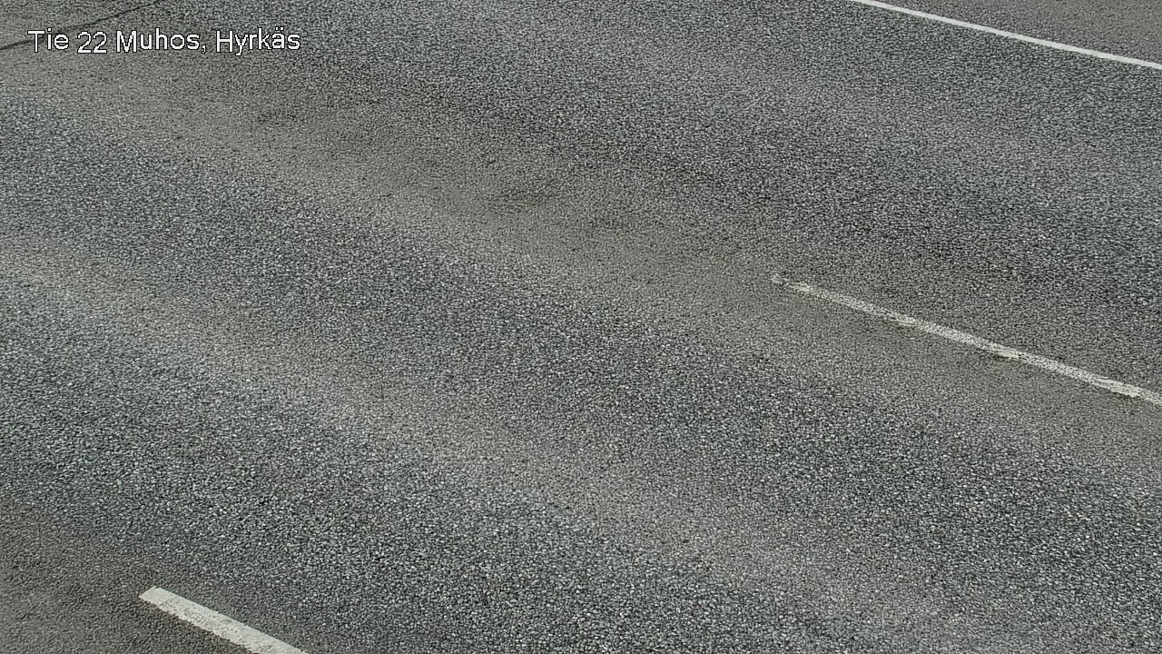 Weather Camera Image Road 22 Muhos, Hyrkäs, Muhos, Pohjois-Pohjanmaa