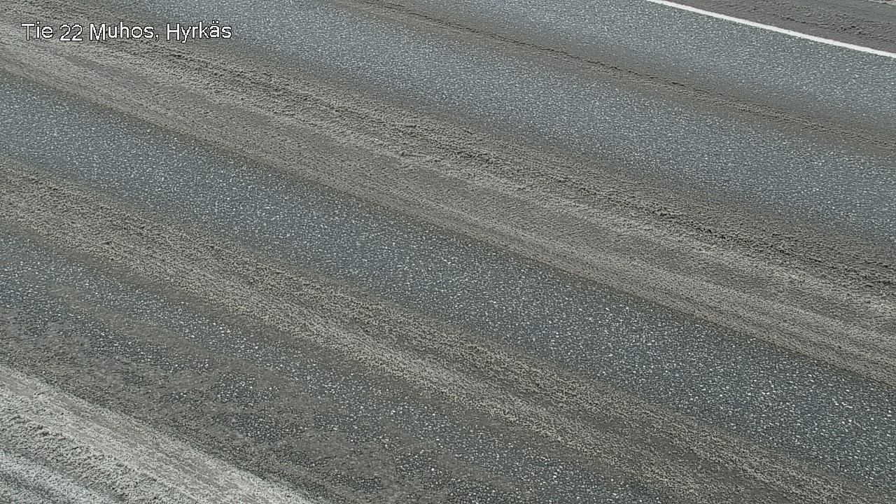 Weather Camera Image Road 22 Muhos, Hyrkäs, Muhos, Pohjois-Pohjanmaa