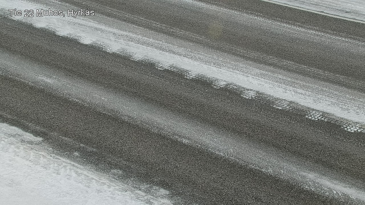 Weather Camera Image Road 22 Muhos, Hyrkäs, Muhos, Pohjois-Pohjanmaa