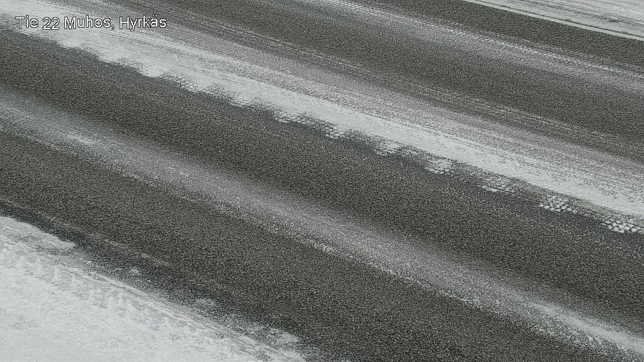 Weather Camera Image Road 22 Muhos, Hyrkäs, Muhos, Pohjois-Pohjanmaa