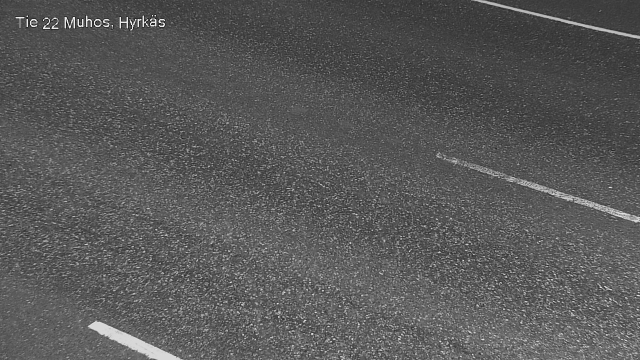 Weather Camera Image Road 22 Muhos, Hyrkäs, Muhos, Pohjois-Pohjanmaa