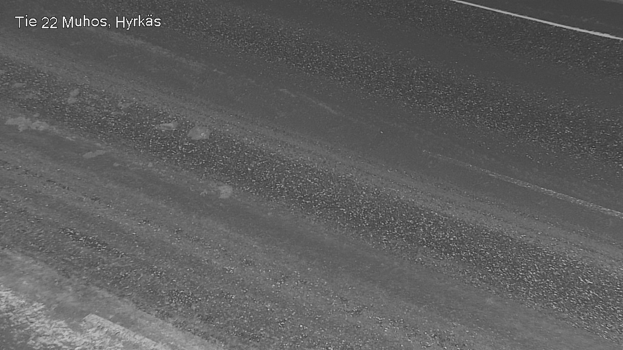 Weather Camera Image Road 22 Muhos, Hyrkäs, Muhos, Pohjois-Pohjanmaa