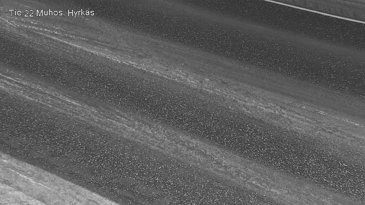 Weather Camera Image Väg 22 Muhos, Hyrkäs, Muhos, Pohjois-Pohjanmaa