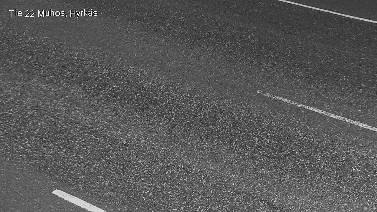 Weather Camera Image Road 22 Muhos, Hyrkäs, Muhos, Pohjois-Pohjanmaa