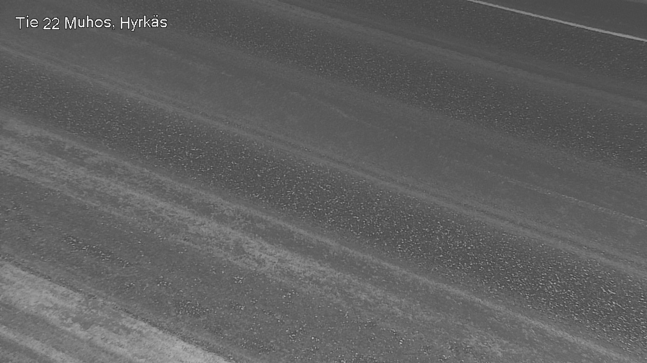 Weather Camera Image Road 22 Muhos, Hyrkäs, Muhos, Pohjois-Pohjanmaa