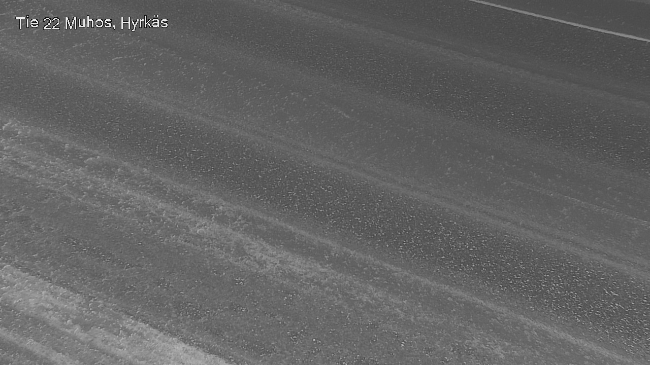 Weather Camera Image Road 22 Muhos, Hyrkäs, Muhos, Pohjois-Pohjanmaa