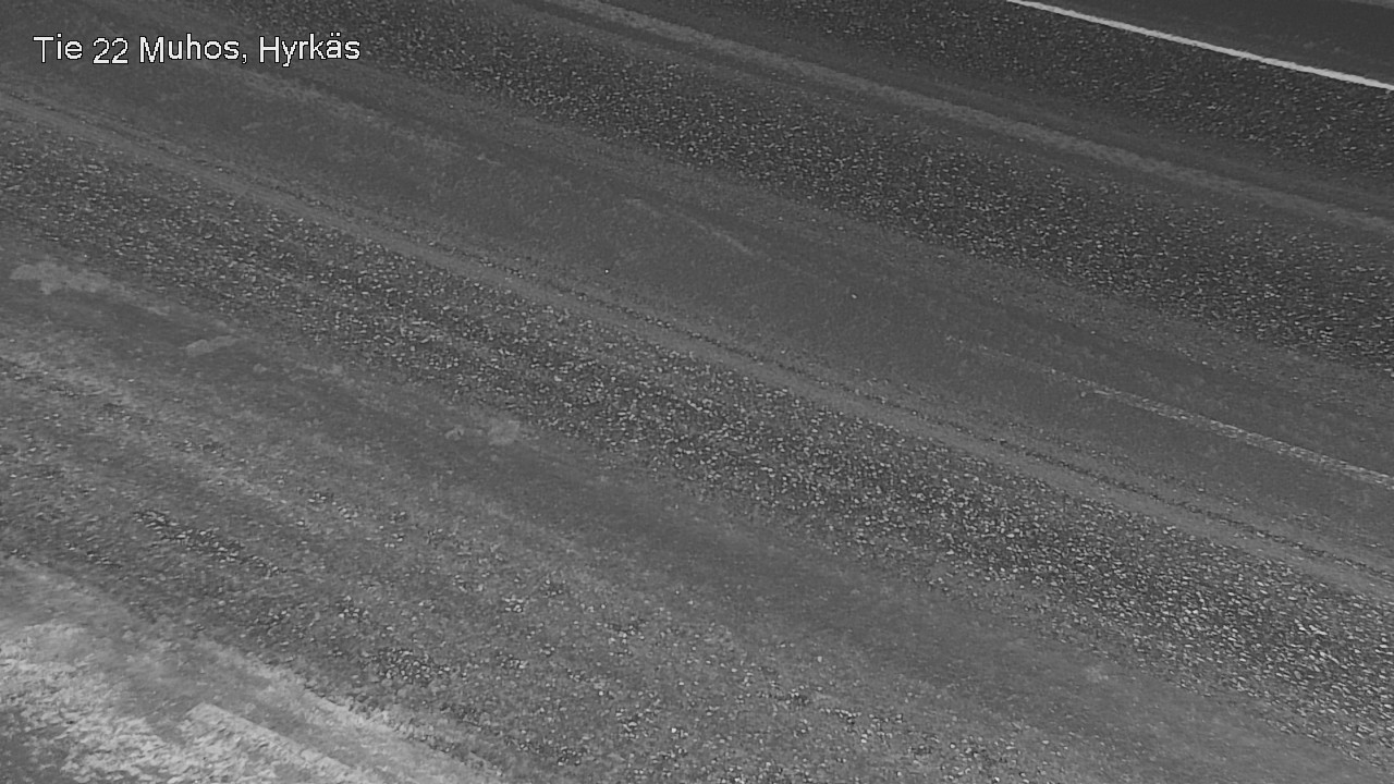 Weather Camera Image Road 22 Muhos, Hyrkäs, Muhos, Pohjois-Pohjanmaa