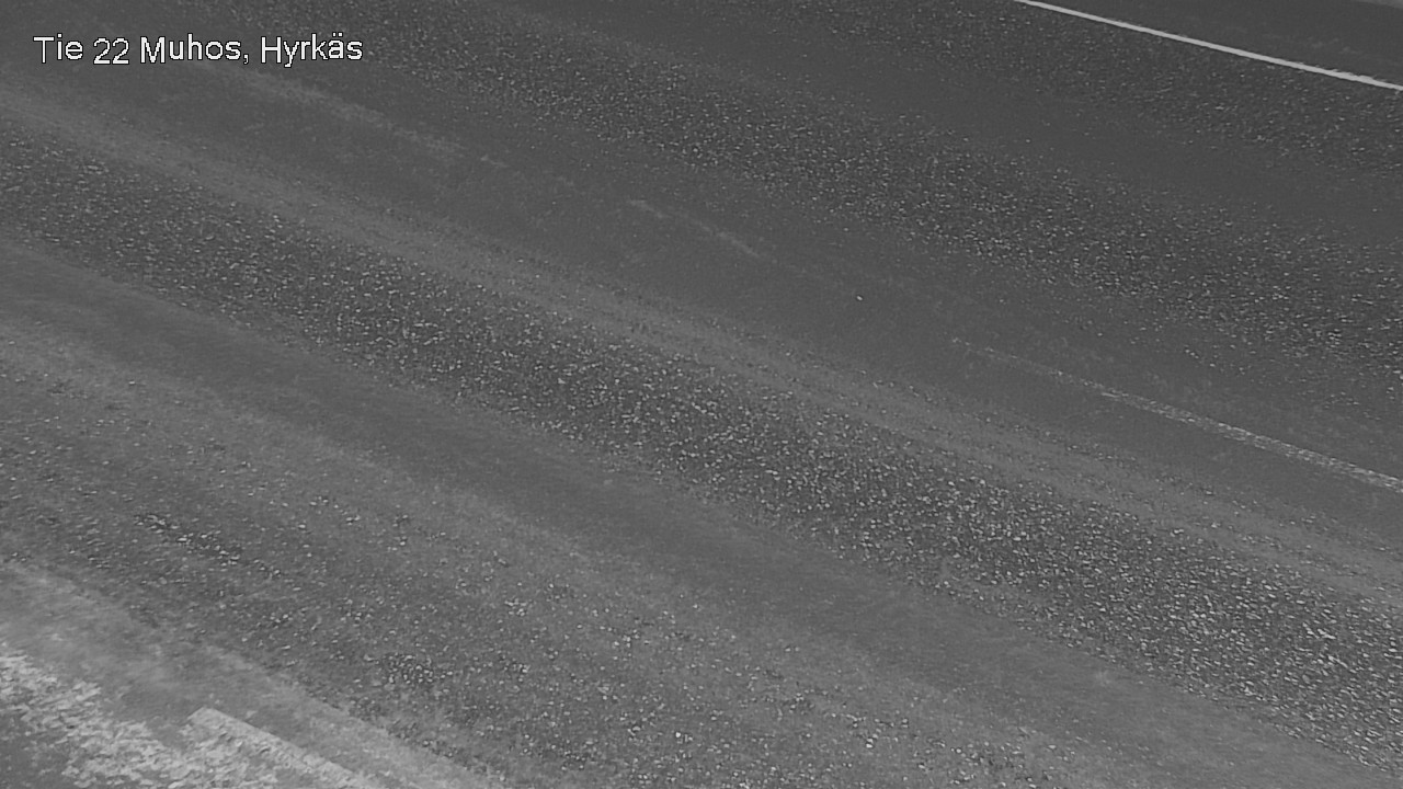 Weather Camera Image Road 22 Muhos, Hyrkäs, Muhos, Pohjois-Pohjanmaa