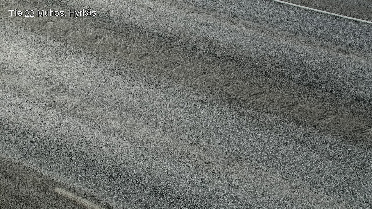 Weather Camera Image Road 22 Muhos, Hyrkäs, Muhos, Pohjois-Pohjanmaa