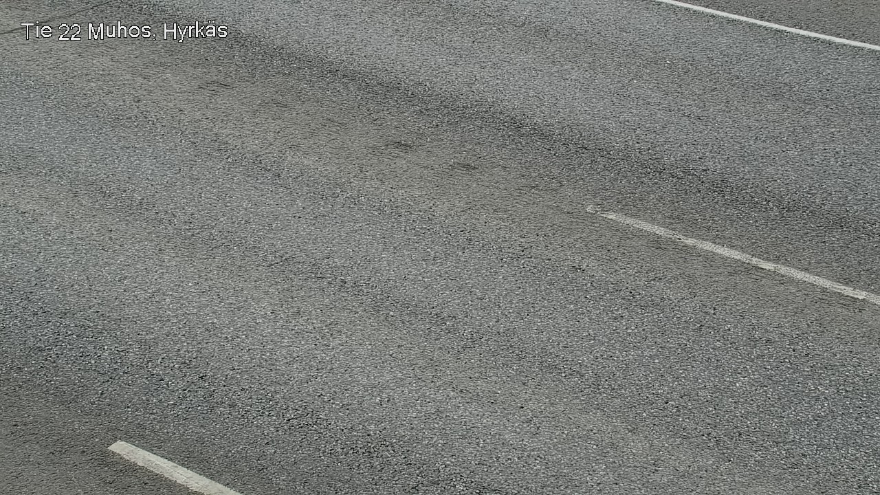 Weather Camera Image Road 22 Muhos, Hyrkäs, Muhos, Pohjois-Pohjanmaa