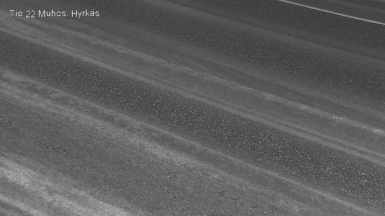 Weather Camera Image Road 22 Muhos, Hyrkäs, Muhos, Pohjois-Pohjanmaa