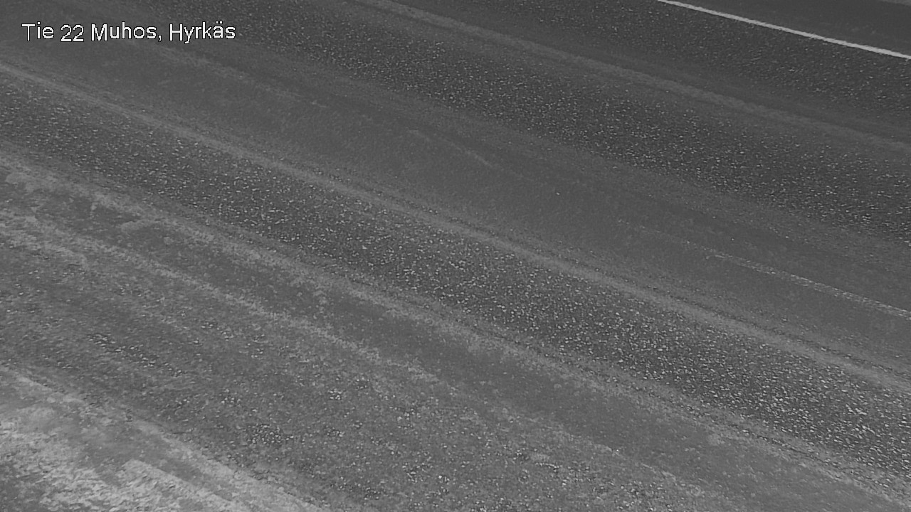 Weather Camera Image Road 22 Muhos, Hyrkäs, Muhos, Pohjois-Pohjanmaa