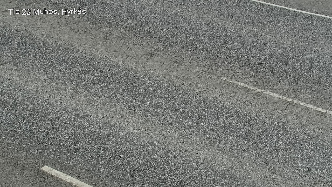 Weather Camera Image Road 22 Muhos, Hyrkäs, Muhos, Pohjois-Pohjanmaa