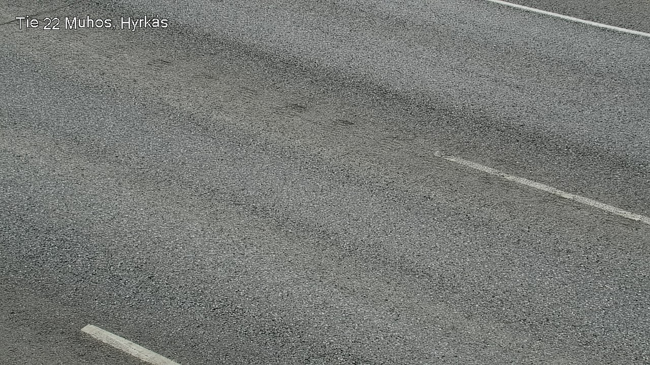 Weather Camera Image Road 22 Muhos, Hyrkäs, Muhos, Pohjois-Pohjanmaa