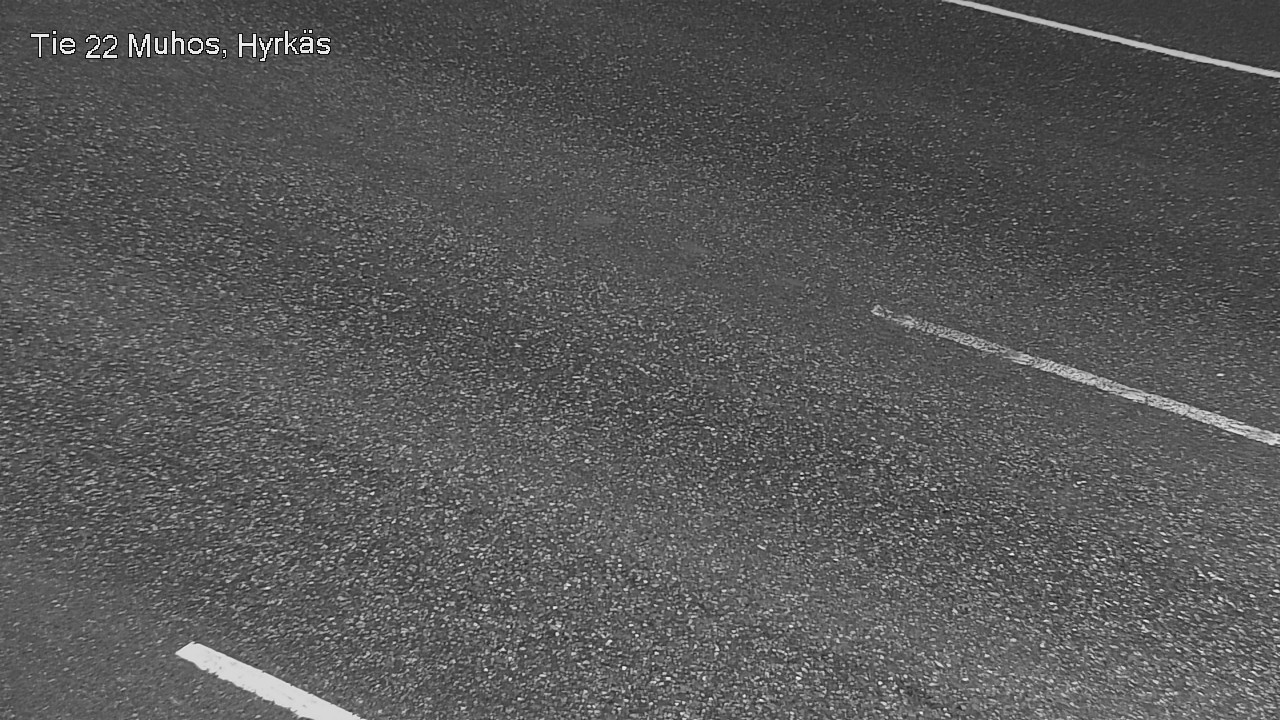 Weather Camera Image Road 22 Muhos, Hyrkäs, Muhos, Pohjois-Pohjanmaa
