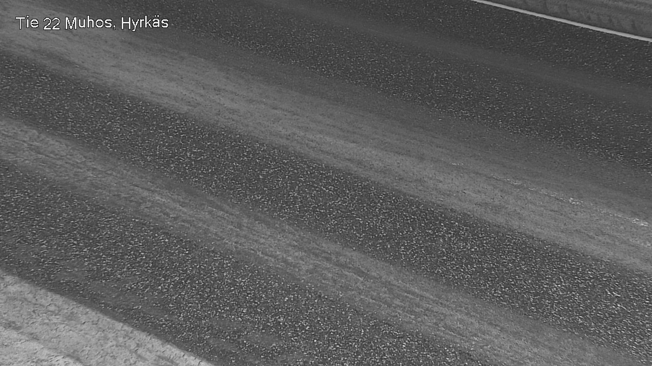 Weather Camera Image Väg 22 Muhos, Hyrkäs, Muhos, Pohjois-Pohjanmaa