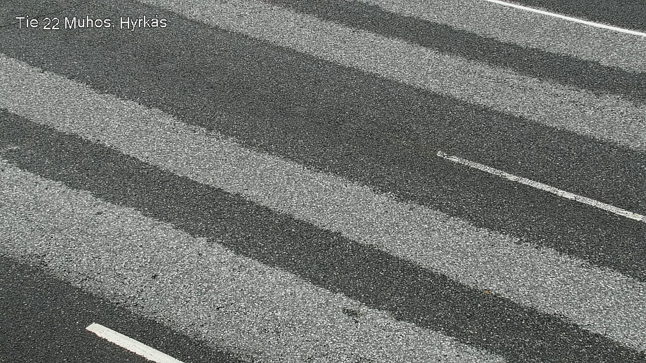 Weather Camera Image Väg 22 Muhos, Hyrkäs, Muhos, Pohjois-Pohjanmaa