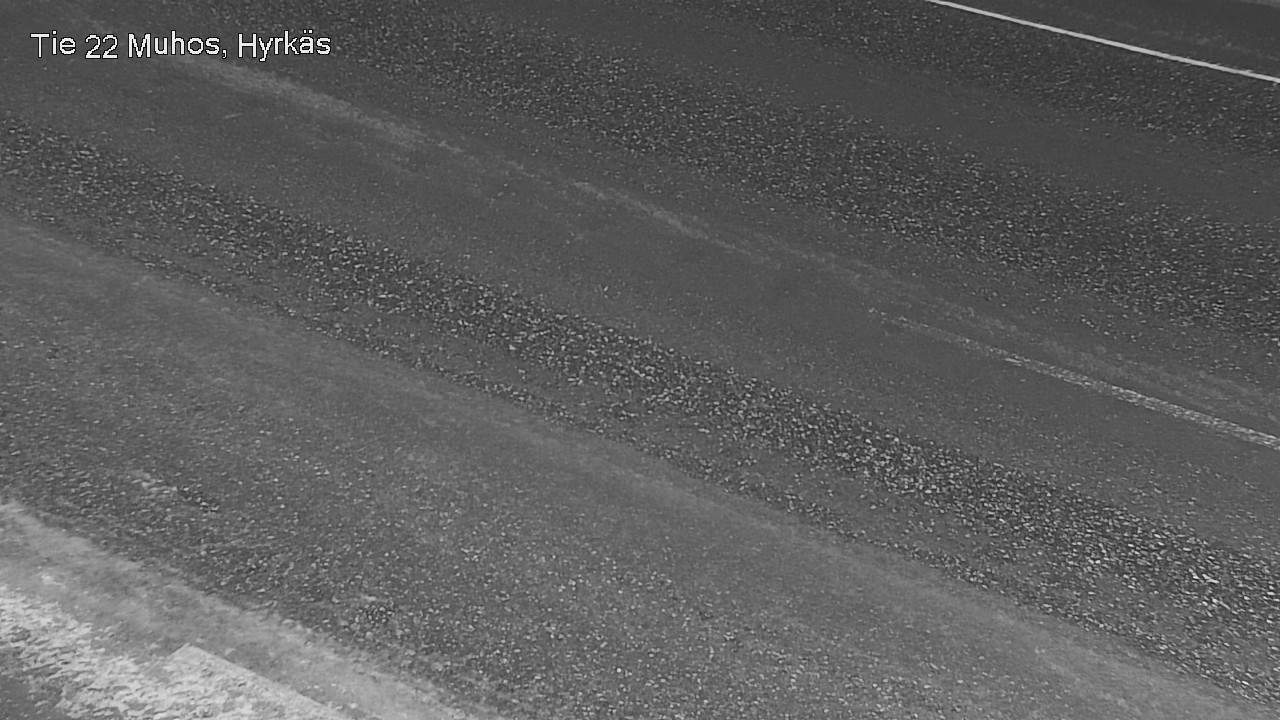 Weather Camera Image Road 22 Muhos, Hyrkäs, Muhos, Pohjois-Pohjanmaa