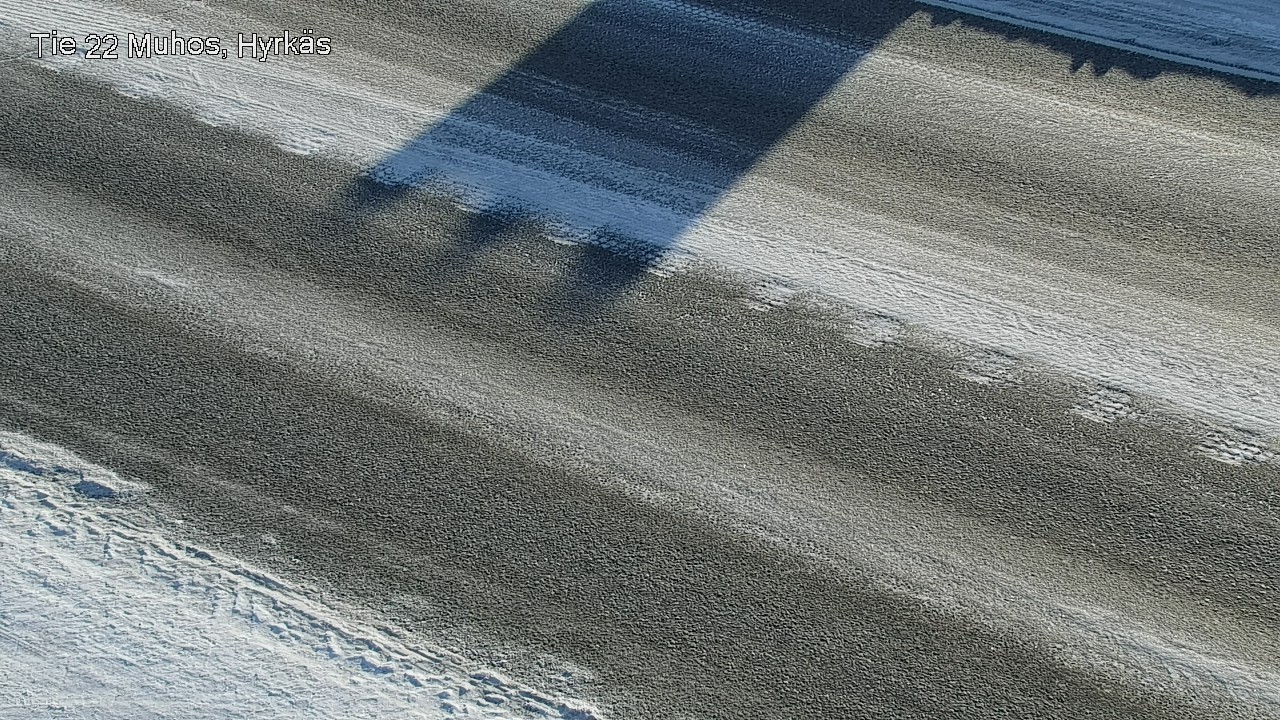 Weather Camera Image Road 22 Muhos, Hyrkäs, Muhos, Pohjois-Pohjanmaa