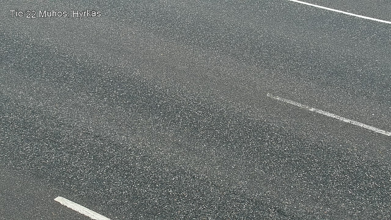 Weather Camera Image Road 22 Muhos, Hyrkäs, Muhos, Pohjois-Pohjanmaa